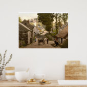 Glencoe Village, County Antrim, Northern Ireland Poster (Keuken)