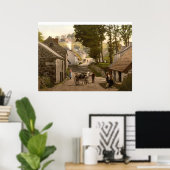 Glencoe Village, County Antrim, Northern Ireland Poster (Thuiskantoor)