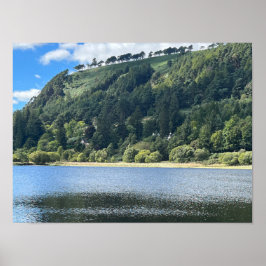 Glendalaugh Lakes County Wicklow Ierland Europa Poster