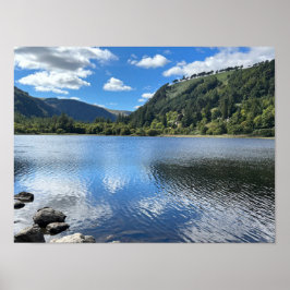 Glendalaugh Lakes County Wicklow Ierland Europa Poster