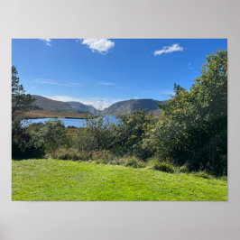 Glendalaugh Lakes County Wicklow Ierland Europa Poster