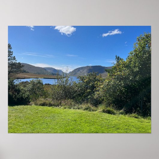 Glendalaugh Lakes County Wicklow Ierland Europa Poster (Voorkant)
