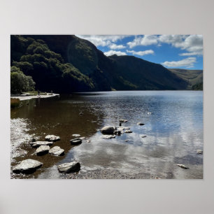Glendalaugh Lakes County Wicklow Ierland Europa Poster