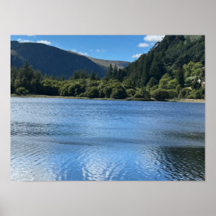Glendalaugh Lakes County Wicklow Ierland Europa Poster