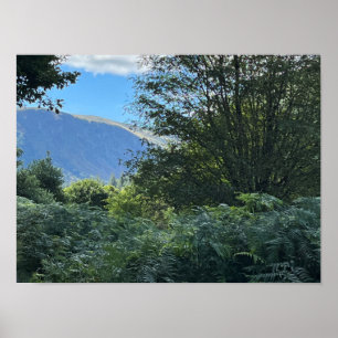 Glendalaugh Lakes County Wicklow Ierland Europa Poster