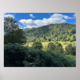 Glendalaugh Lakes County Wicklow Ierland Europa Poster