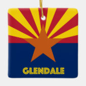 Glendale Arizona Keramisch Ornament (Voorkant)