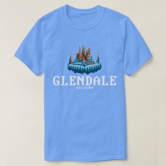 Glendale Arizona T-shirt (Design voorkant)