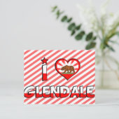 Glendale, CA Briefkaart (Staand voorkant)