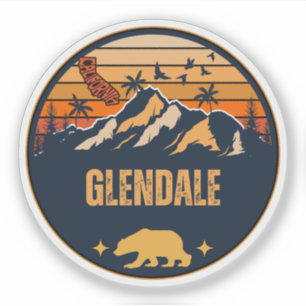 Glendale, Californië Sticker