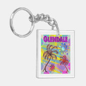 Glendale Happy en Hope Sleutelhanger (Voorkant Links)