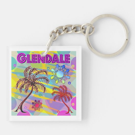 Glendale Happy en Hope Sleutelhanger (Achterkant)