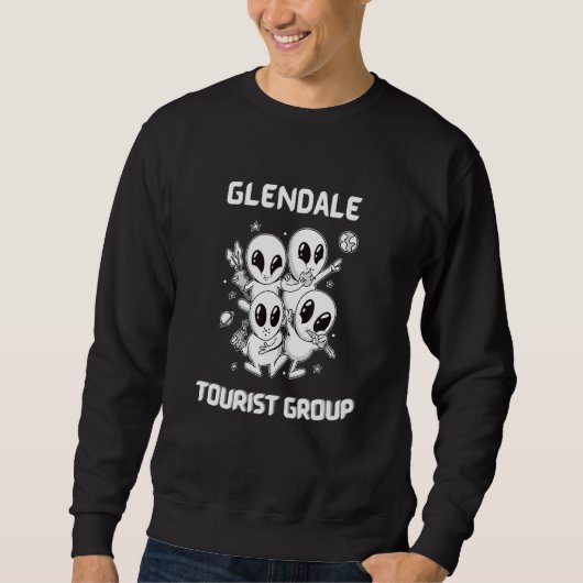 Glendale Native Pride Alien Funny State Tourist SP Trui (Voorkant)