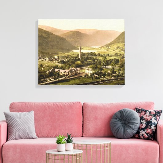 Glendalough, Co Wicklow,  Ierland print (Insitu (Woonkamer))