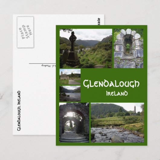 Glendalough Collage Briefkaart (Voorkant / Achterkant)