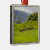 Glendalough, Ierland. Glendalough is een van de Metalen Ornament (Rechts)