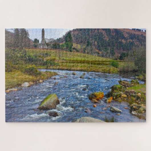 Glendalough Ierland. Legpuzzel (Horizontaal)