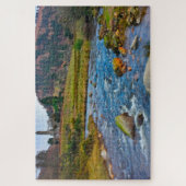 Glendalough Ierland. Legpuzzel (Verticaal)