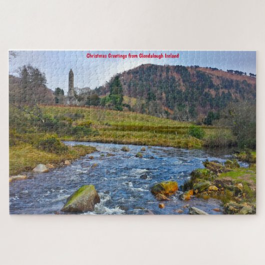 Glendalough Ierland. Legpuzzel (Horizontaal)
