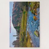 Glendalough Ierland. Legpuzzel (Verticaal)