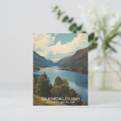 Glendalough Ireland Briefkaart (Staand voorkant)
