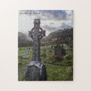 Glendalough Ireland Celtic Cross Legpuzzel