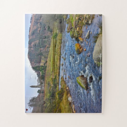 Glendalough Ireland. Legpuzzel (Verticaal)