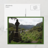 Glendalough (Keltisch kruis) Briefkaart (Voorkant / Achterkant)