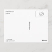 Glendalough (Keltisch kruis) Briefkaart (Achterkant)