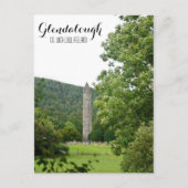 Glendalough Round Tower Briefkaart (Voorkant)