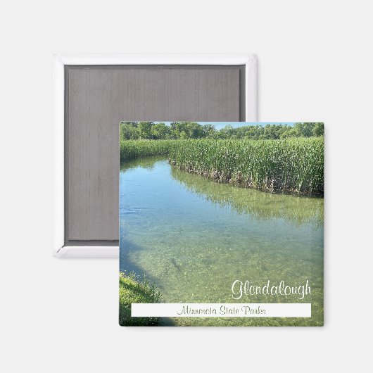 Glendalough State Park Magnet (Voorkant / Achterkant)