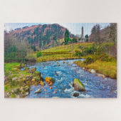 Glendalough Wicklow Ierland Legpuzzel (Horizontaal)