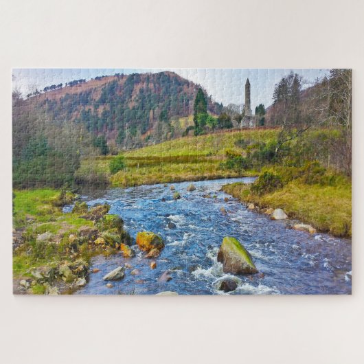 Glendalough Wicklow Ierland Legpuzzel (Horizontaal)