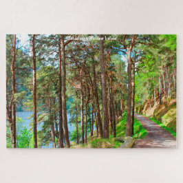 Glendalough Wicklow Ierland Legpuzzel