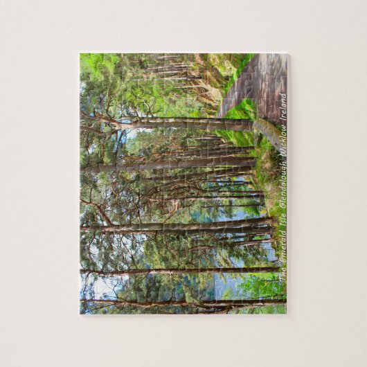 Glendalough Wicklow Ierland Legpuzzel (Verticaal)