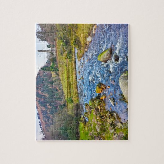 Glendalough Wicklow Ierland Legpuzzel (Verticaal)
