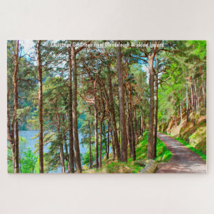Glendalough Wicklow Ireland Jigzaag Puzzle Legpuzzel