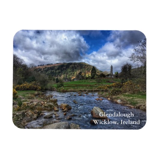 Glendalough, Wicklow Ireland, Magnet Magneet (Horizontaal)