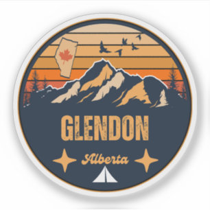 Glendon, Alberta Sticker