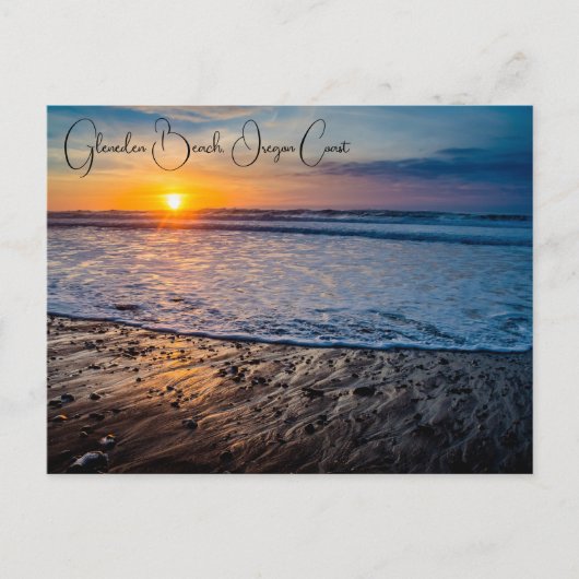 Gleneden Beach Oregon Coast Briefkaart (Voorkant)