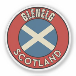 Glenelg, Schotland Sticker