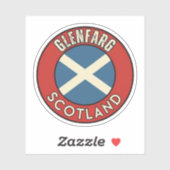 Glenfarg, Schotland Sticker (Vel)