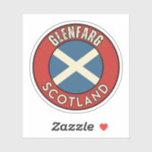 Glenfarg, Scotland Sticker (Vel)