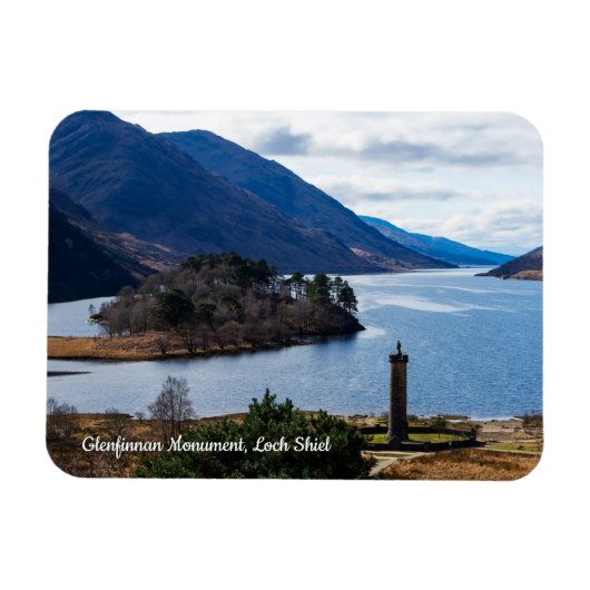 Glenfinnan Monument, Loch Shiel, Schotland Magneet (Horizontaal)