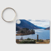 Glenfinnan Monument, Loch Shiel, Schotland Sleutelhanger (Achterkant)