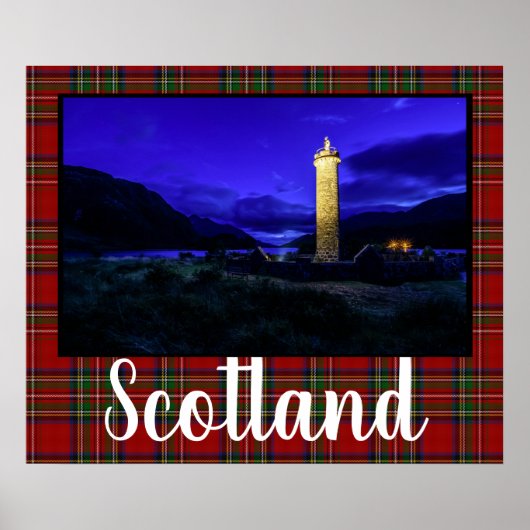 Glenfinnan Monument Poster (Voorkant)