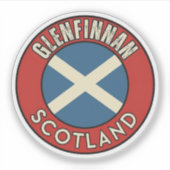 Glenfinnan, Scotland Sticker (Voorkant)