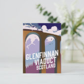 Glenfinnan Viaduct Schotland Briefkaart (Staand voorkant)