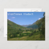 Glenfinnan Viaduct, Schotland Briefkaart (Voorkant / Achterkant)
