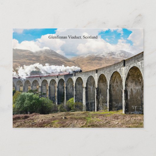 Glenfinnan Viaduct, Schotland Briefkaart (Voorkant)